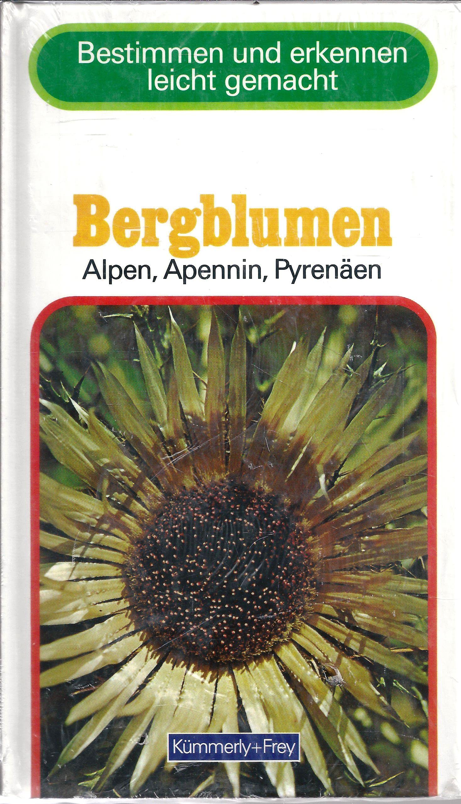 Bergblumen - Bestimmen und erkennen leicht gemacht (Alpen - Apennin - Pyrenäen) Books