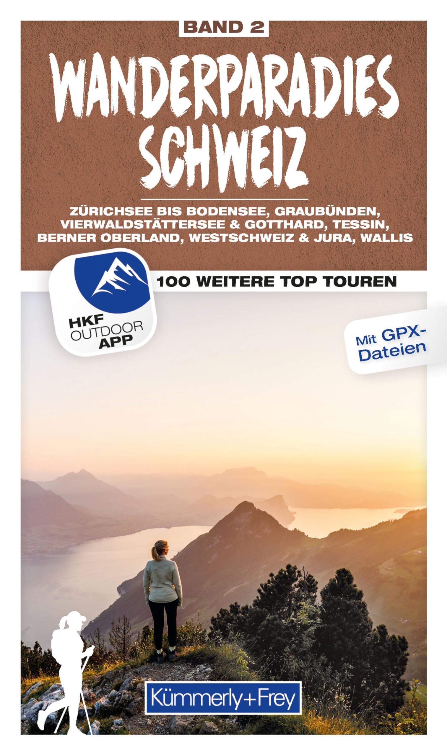 Kümmerly+Frey Wanderführer Wanderparadies Schweiz Band 2 Leisure, Home & Garden