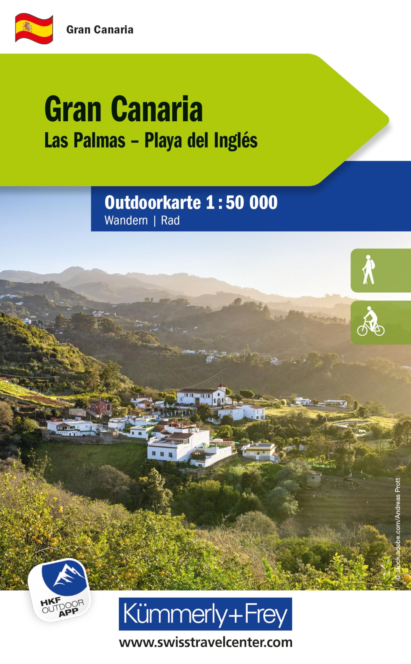 Kümmerly+Frey Outdoorkarte Gran Canaria 1:50.000 Leisure, Home & Garden