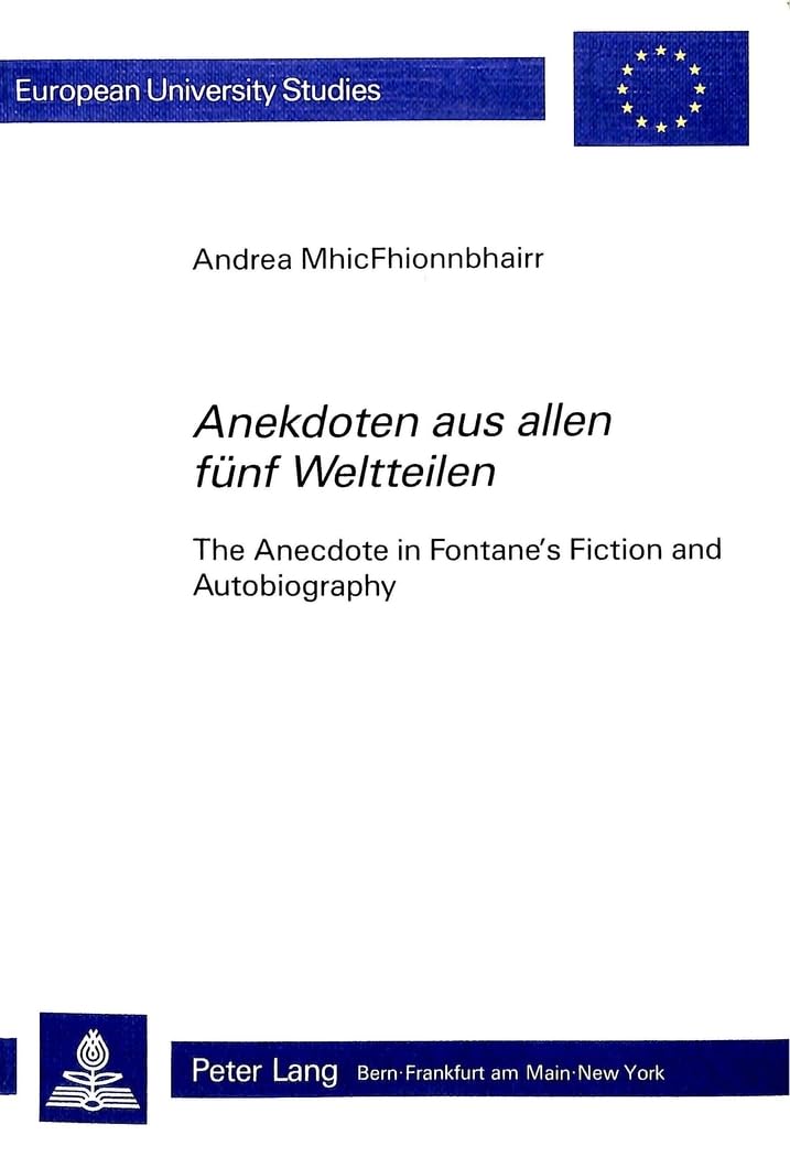 Anekdoten aus allen fünf Weltteile Contemporary literature