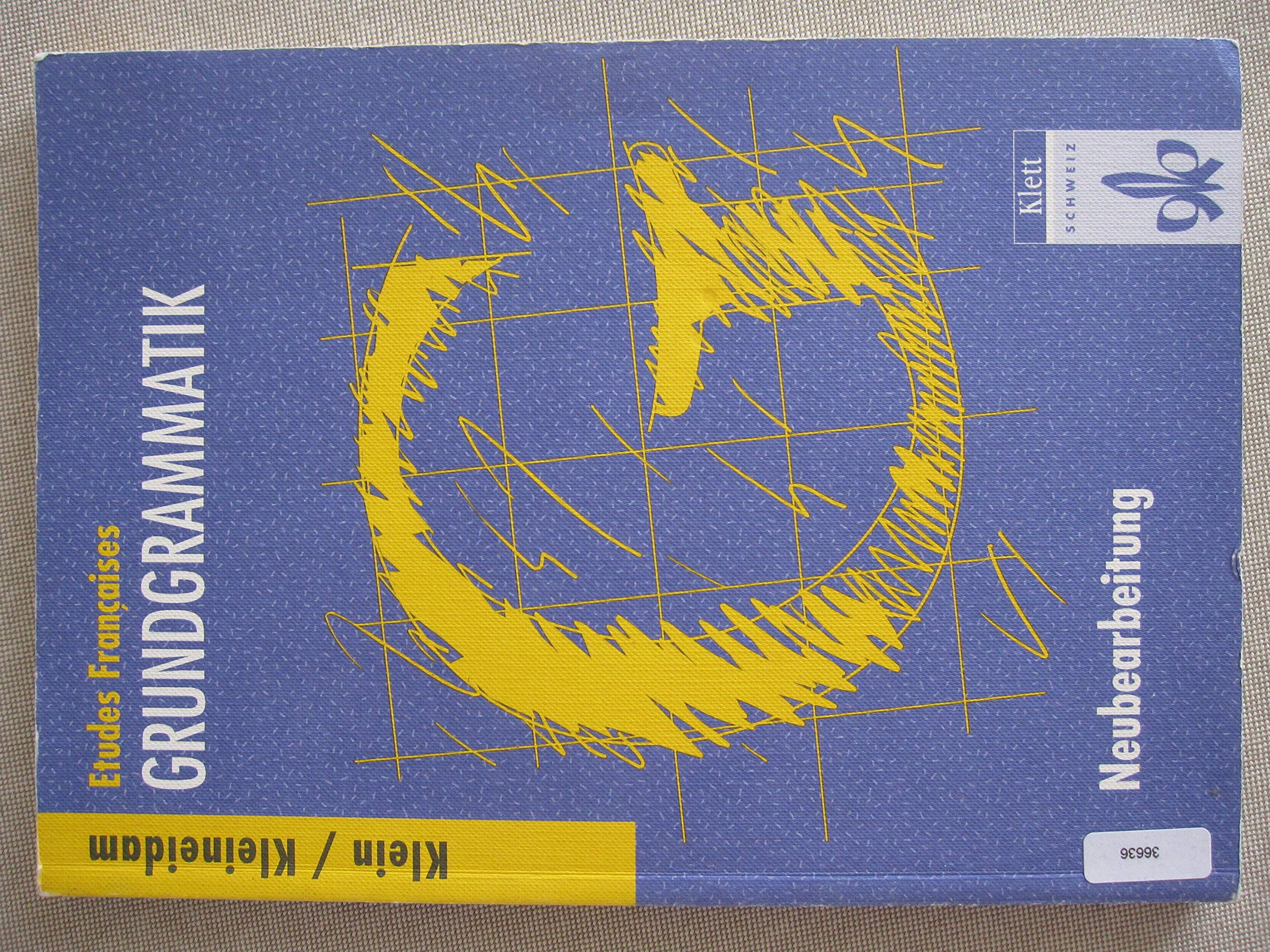 Französische Grundgrammatik - Neubearbeitung Study Guides