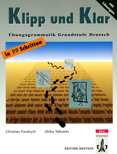 Klipp und klar: Übungsgrammatik Grundstufe Deutsch, mit Lösungen Study Guides