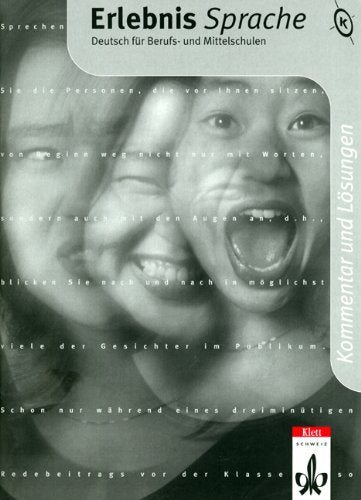 Erlebnis Sprache: Kommentarband zu Arbeitsbuch, Band 1 Education & Training