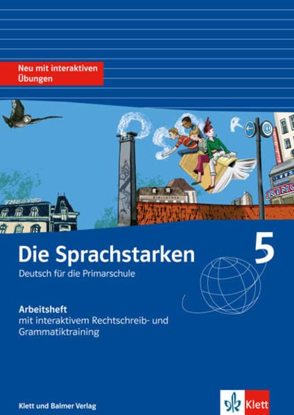 Die Sprachstarken 5: Arbeitsheft mit interaktivem Rechtschreib- und Grammatiktraining Study Guides