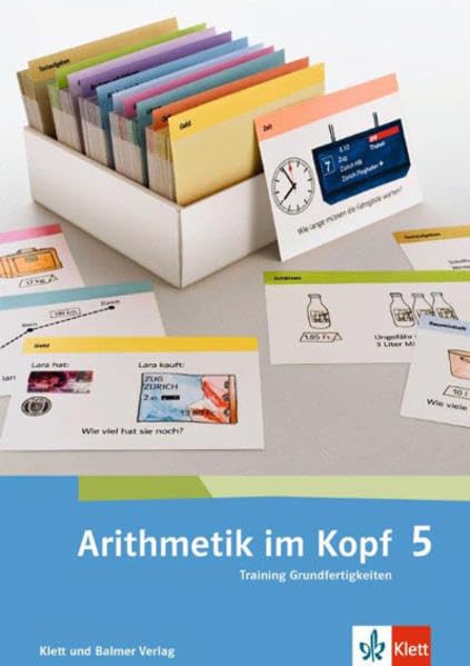 Arithmetik im Kopf 5, Training Grundfertigkeiten. Karteikarten, 5. Klasse Study Guides