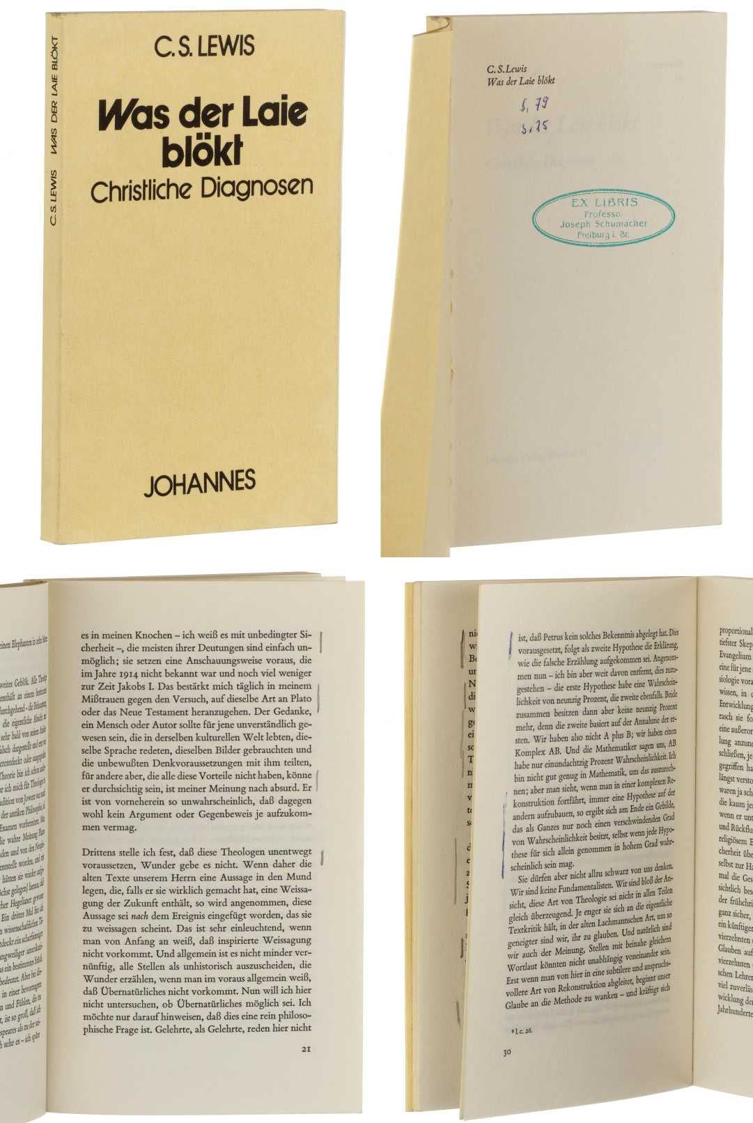 Was der Laie blökt Christliche Diagnose Books