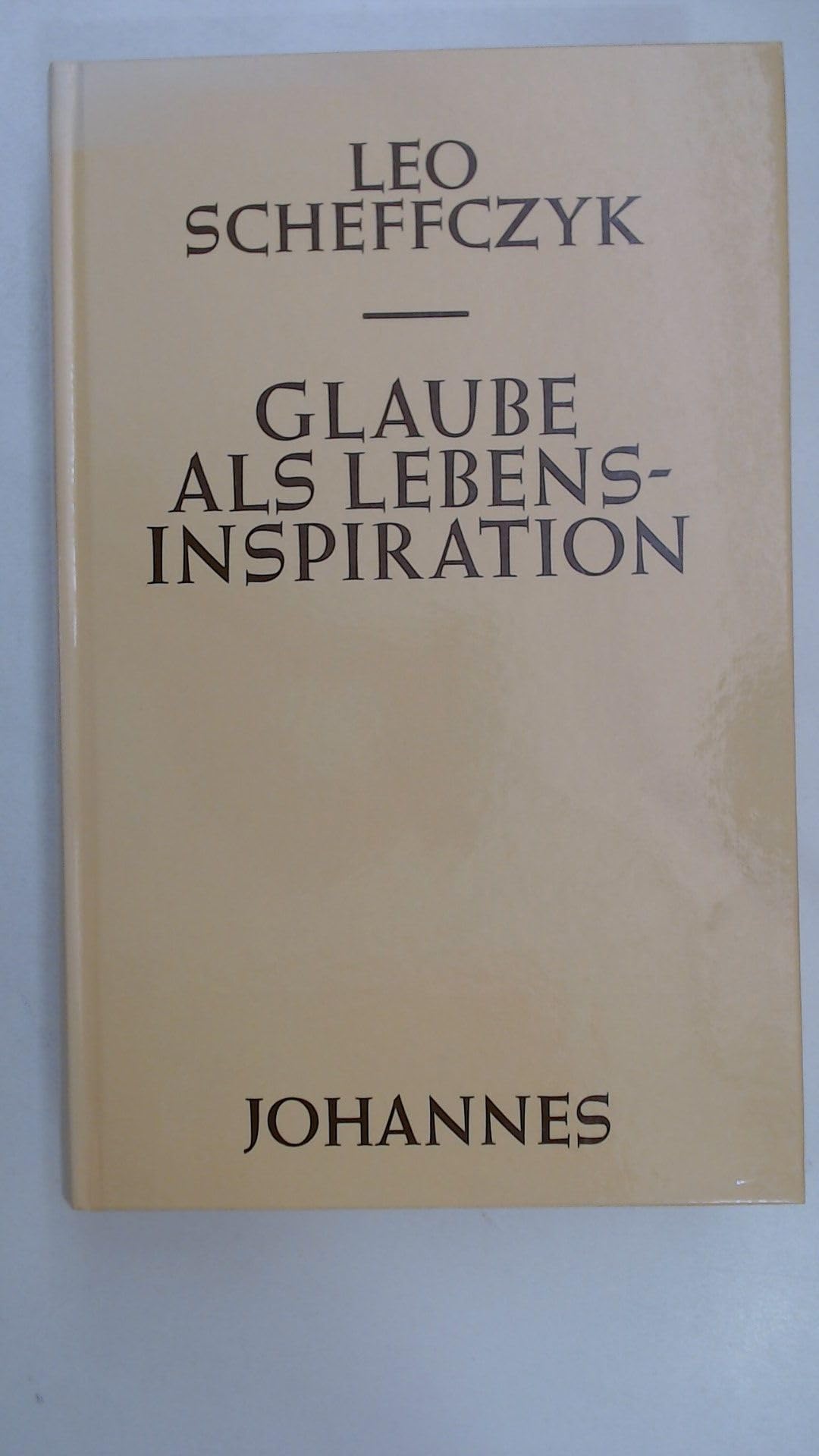 Glaube als Lebensinspiration. Books