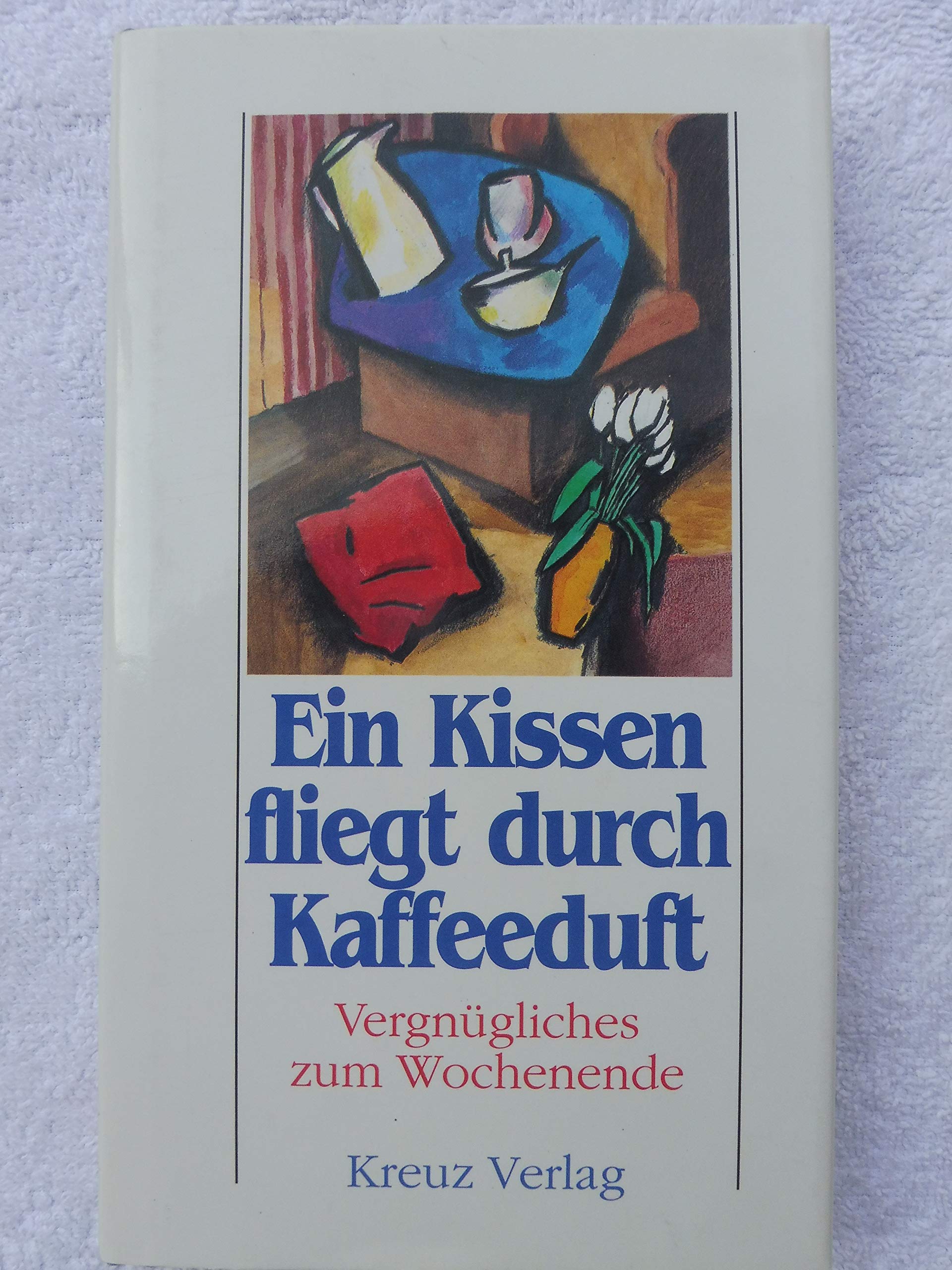 Ein Kissen fliegt durch Kaffeeduft Books