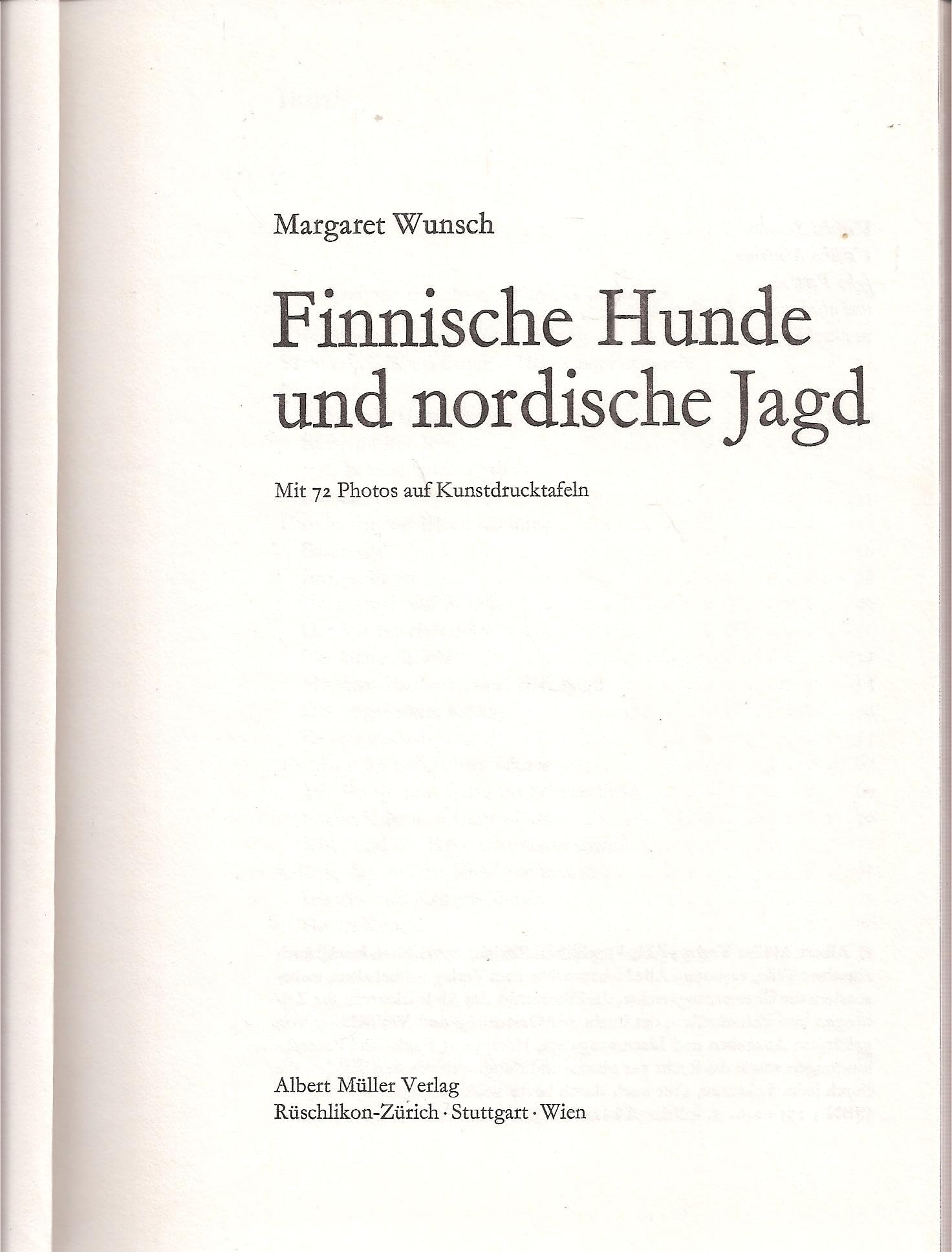 Finnische Hunde und nordische Jagd Natural Sciences