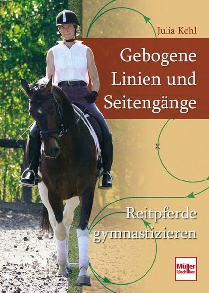 Gebogene Linien und Seitengänge: Reitpferde gymnastizieren Pets