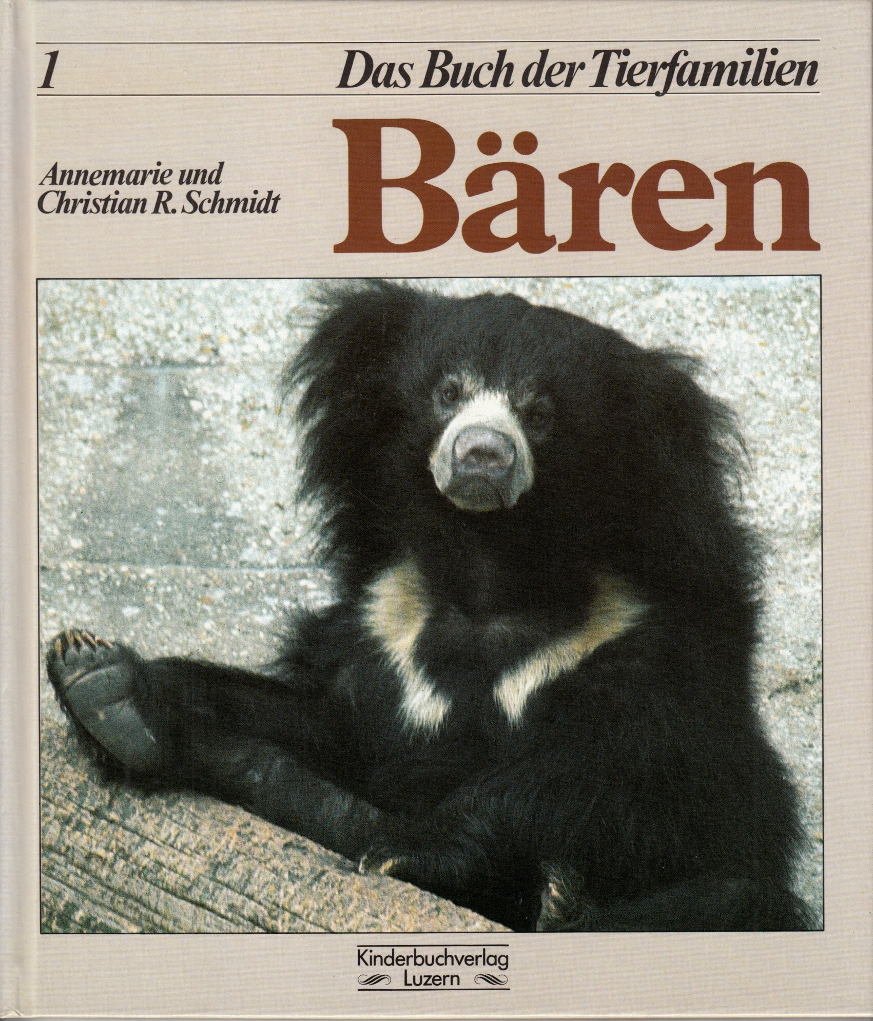 Das Buch der Tierfamilien, Bd.1, Bären Children's books