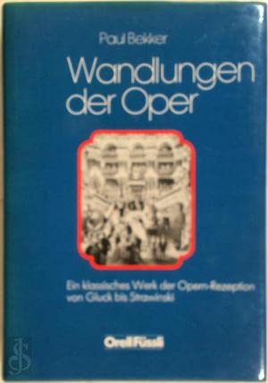 Product Image: Wandlungen der Oper