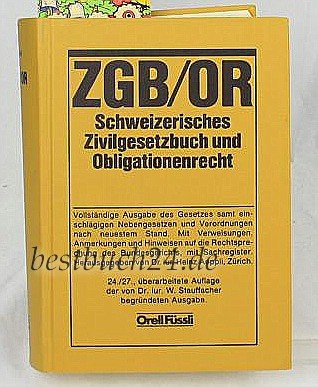 Schweizerisches Zivilgesetzbuch: Taschenbuchausgabe der Bundesgesetze Books