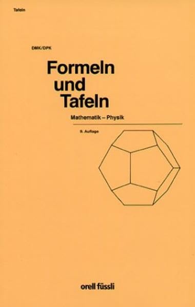 Product Image: Formeln und Tafeln: Mathematik - Physik