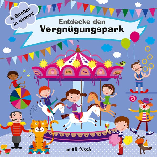 Entdecke den Vergnügungspark Children's books