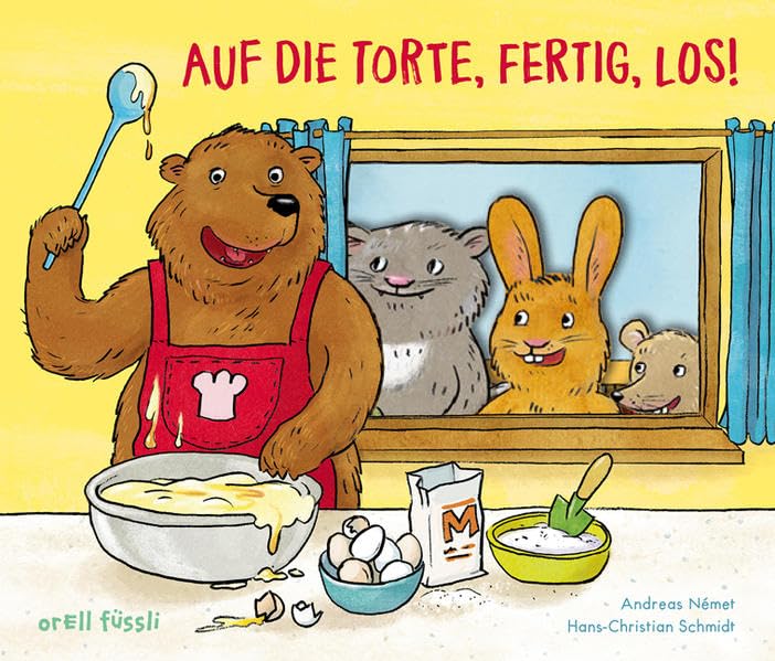 Auf die Torte, fertig, los! Children's books