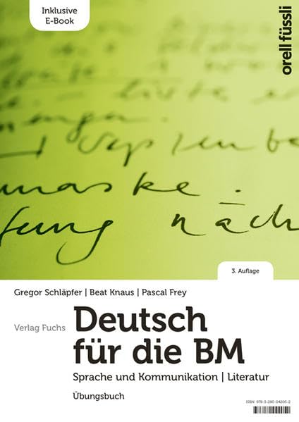 Deutsch für die BM – Übungsbuch: Inkl. E-Book Study Guides
