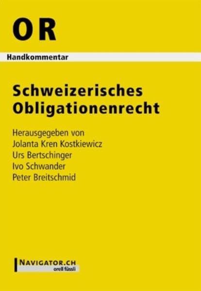 OR Handkommentar: Schweizerisches Obligationenrecht Law