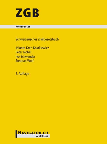 Der handliche ZGB-Kommentar in Neuauflage Law