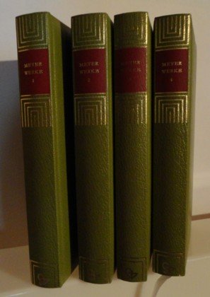 Werke in vier Bänden. Neu bearbeitet von Dr. Gisela Spiekerkötter. Stauffacher Klassiker. Books