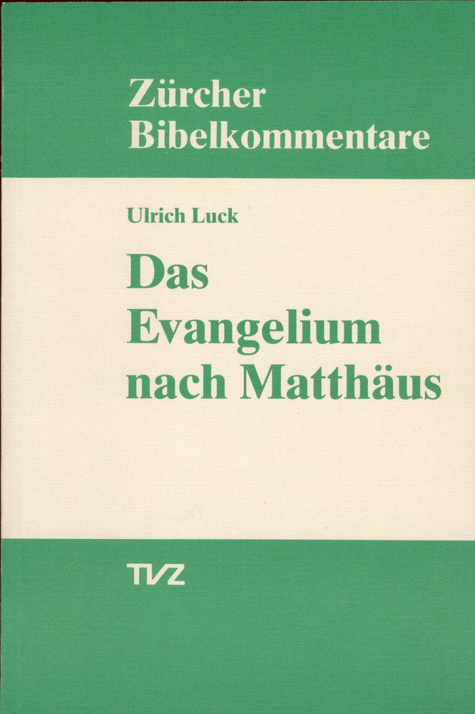 Product Image: Das Evangelium nach Matthäus