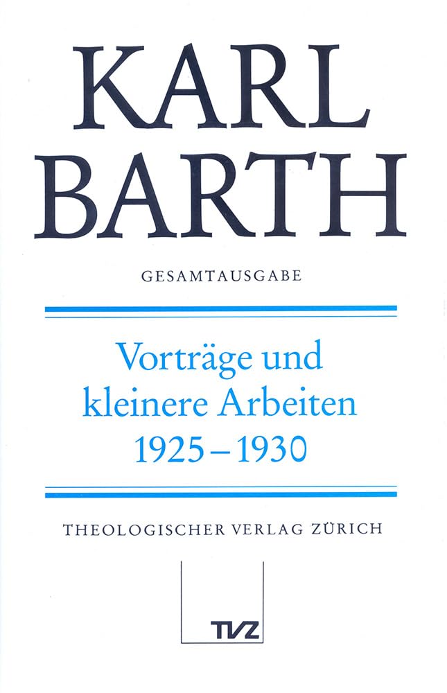 Karl Barth Gesamtausgabe Religion & Esotericism