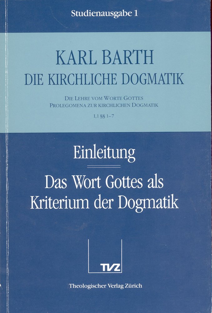 Einleitung / Wort Gottes als Kriterium der Dogmatik Politics & Society