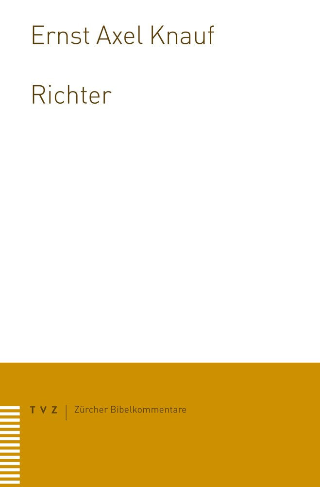 Richter (Zürcher Bibelkommentare. Altes Testament) Religion & Esotericism