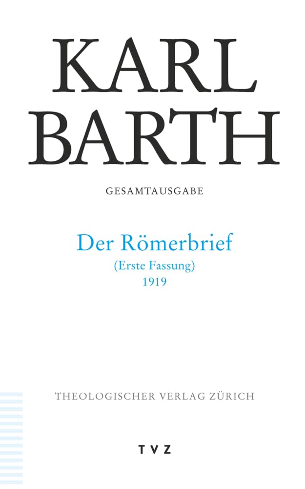 Product Image: Der Römerbrief 1919
