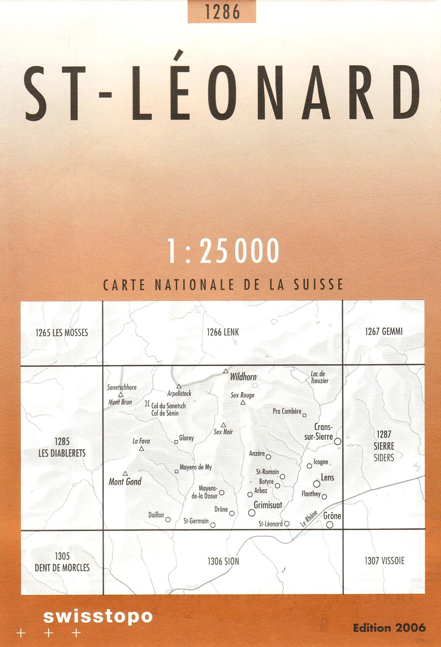 Carte routière : Saint-Léonard book