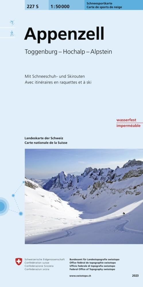 227S Appenzell Schneesportkarte Leisure, Home & Garden