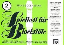Spielheft Fuer Blockfloete 2. Sopranblockflöte Books