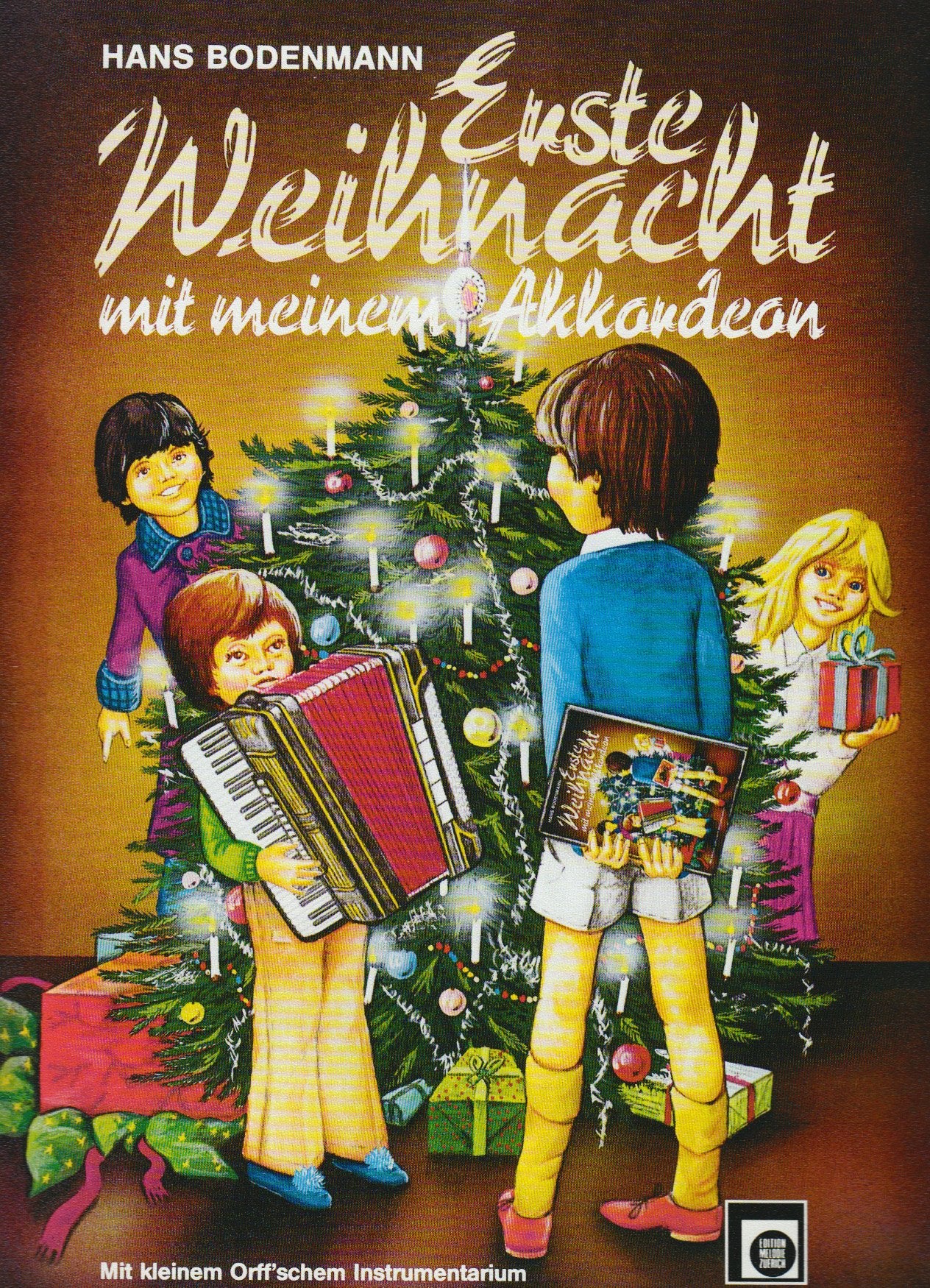 Erste Weihnacht mit meinem Akkordeon. My First Christmas With My Accordion. Mon premier Noel: Die schönsten Advents- und Weihnachtslieder im ... Mit kleinem Orff'schem Instrumentarium Sheet Music