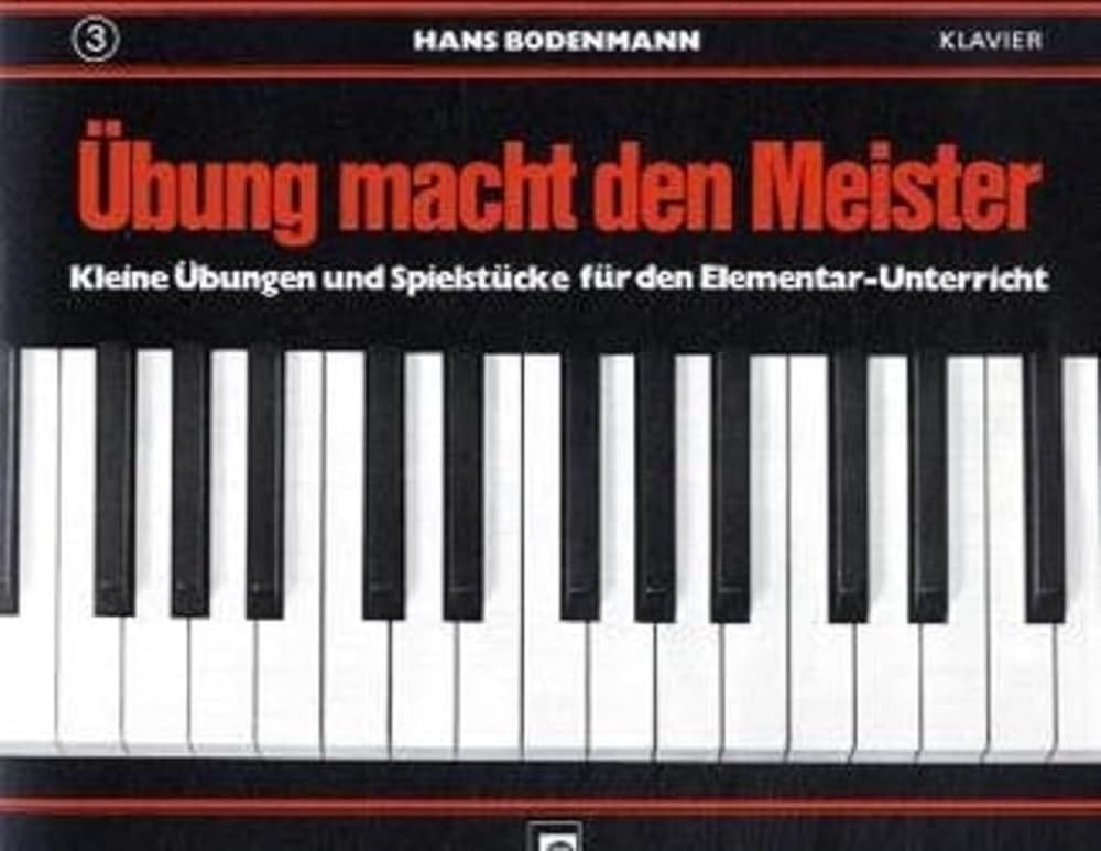 Übung macht den Meister, Heft 3 Sheet Music