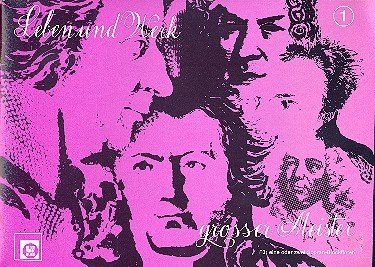 Leben + Werk Grosser Meister 1. Sopranblockflöte Sheet Music