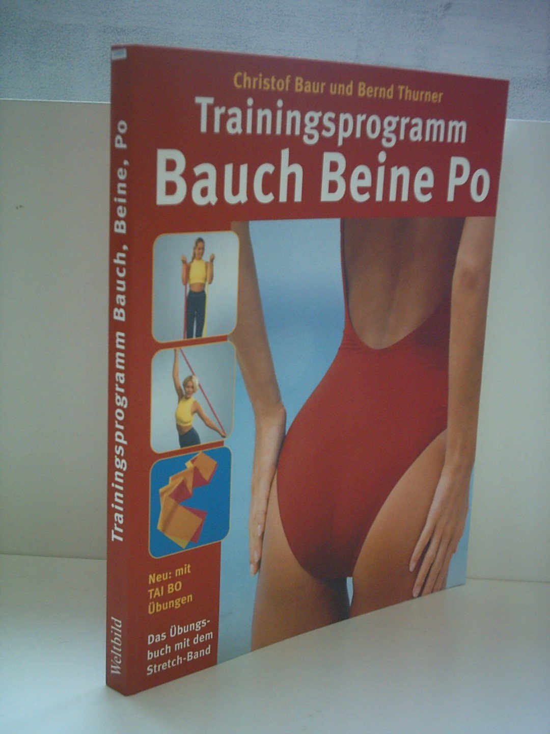 Trainingsprogramm Bauch, Beine, Po, m. Dyna-Band (rot) Health, Nutrition & Fitness