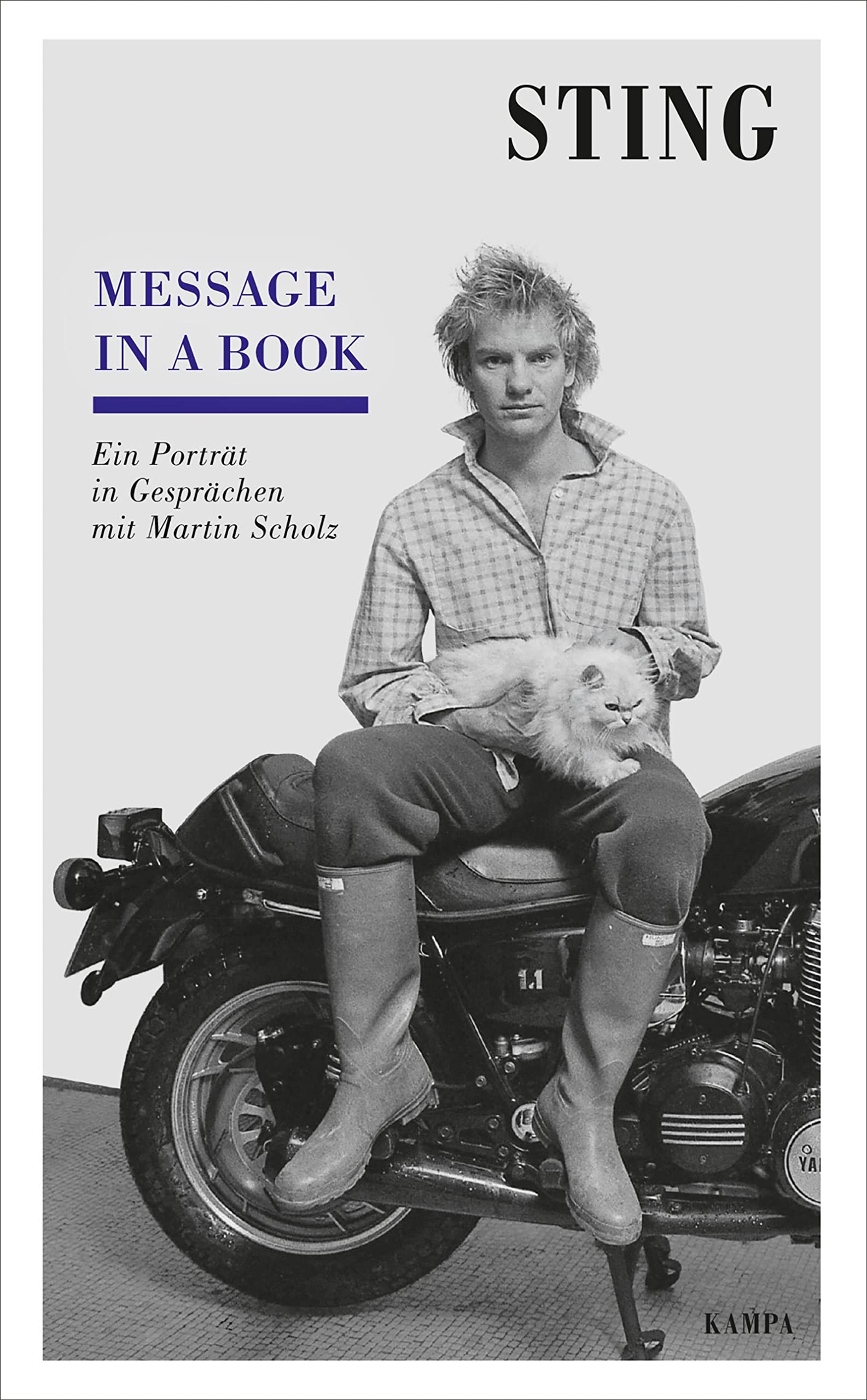 Sting - Message in a book Pop culture Books