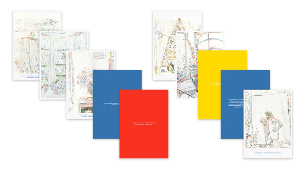 Postkarten-Set: Der helle Raum: 10 div. Motive aus "Der helle Raum" Leisure, Home & Garden