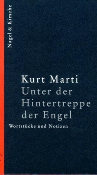 Werkauswahl, 5 Bde., Bd.2, Unter der Hintertreppe der Engel: Wortstücke und Notizen Contemporary literature