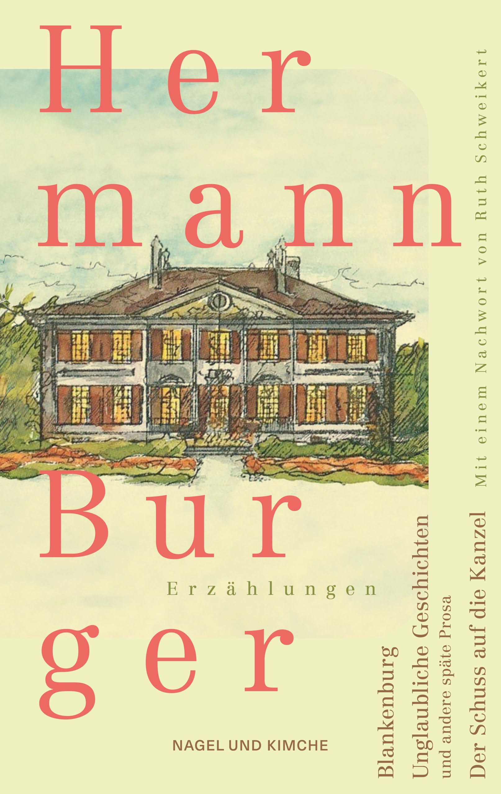 Blankenburg. Unglaubliche Geschichten und andere späte Prosa. Der Schuss auf die Kanzel book