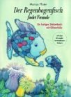 Der Regenbogenfisch findet Freunde. Ein lustiges Stickerbuch mit Glitzerfolie Books