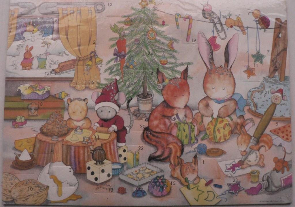 Weihnachtsfest bei Matti Maus: Mit Glitter Calendars
