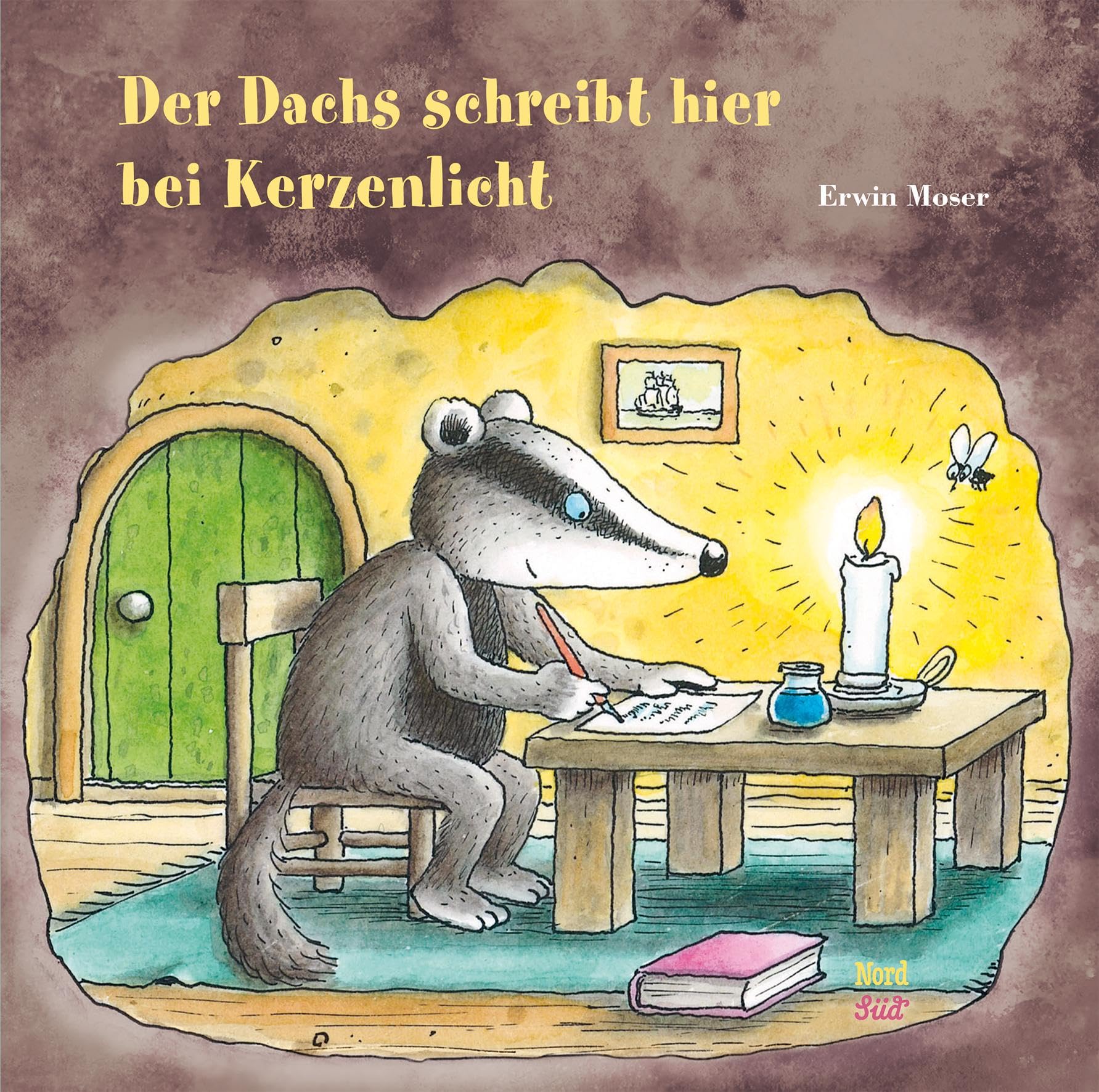 Der Dachs schreibt hier bei Kerzenlicht (Moser Minis) Non-fiction