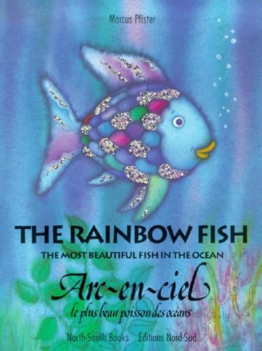 Arc-en-ciel le plus beau poisson, anglais français, broché book