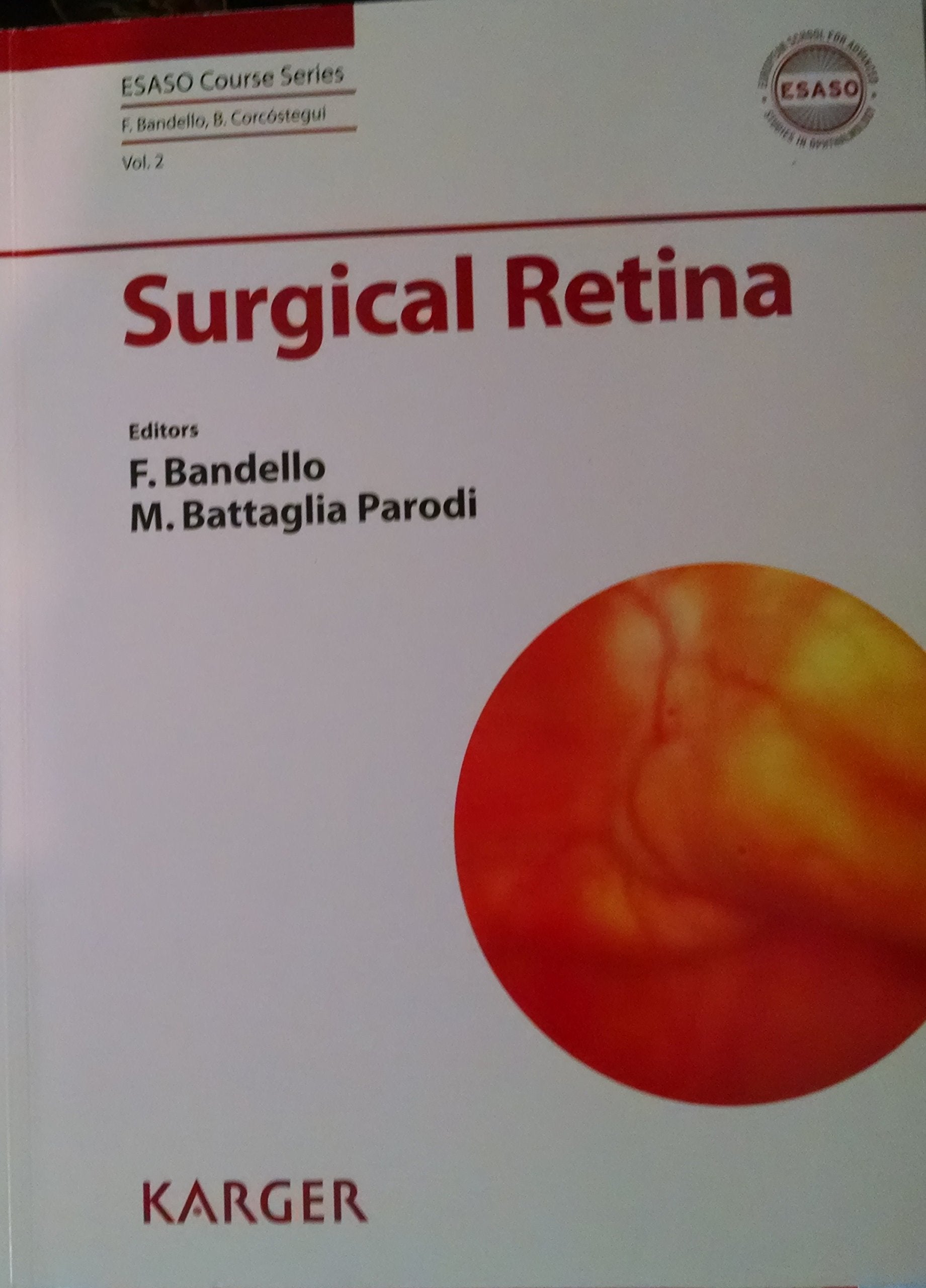 Surgical Retina: ESASO modules 2009 and 2010: Selected contributions. (ESASO Course Series, Band 2) Medicine