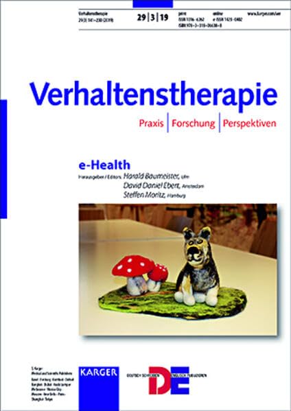 e-Health: Themenheft: Verhaltenstherapie 2019, Vol. 29, No. 3 Medicine