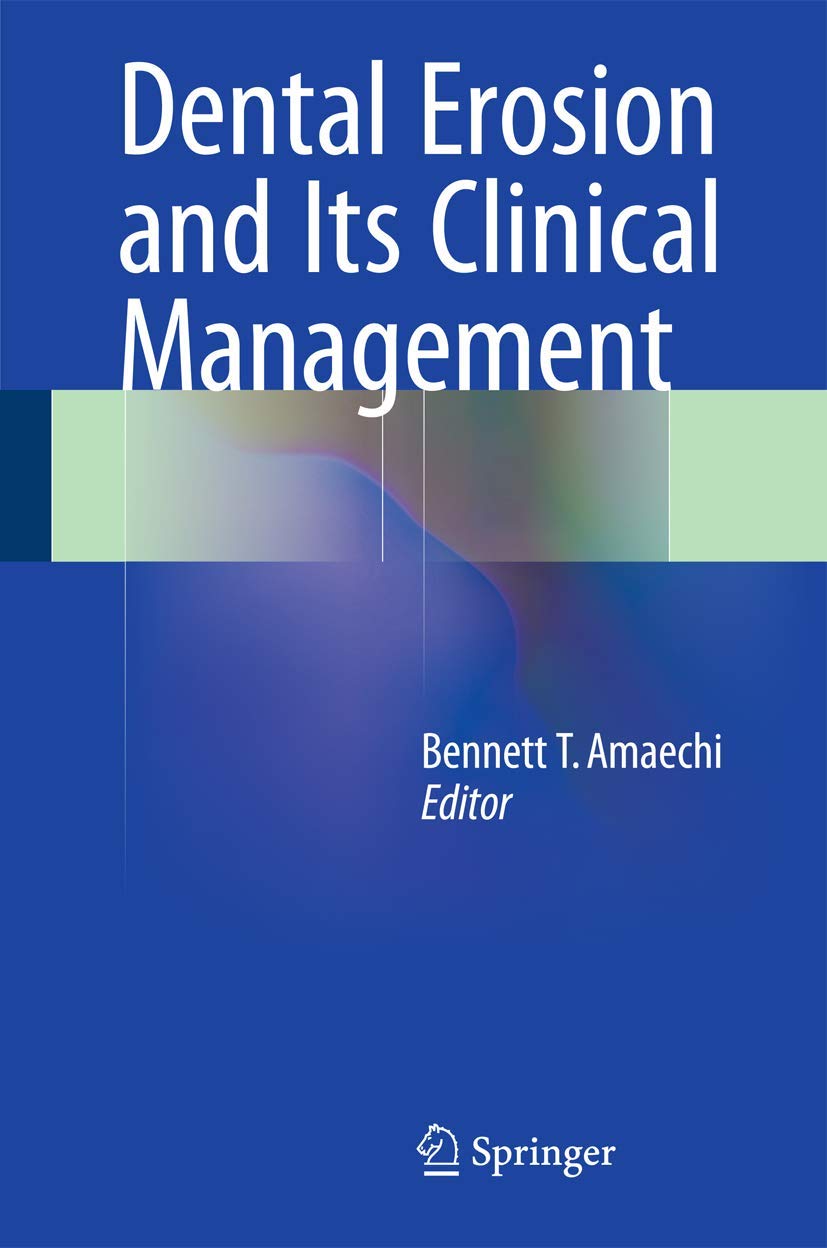 Dental Erosion and Its Clinical Management book