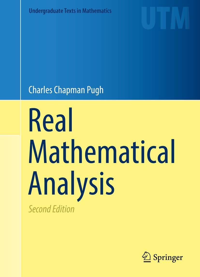 Product Image: Real Mathematical Analysis