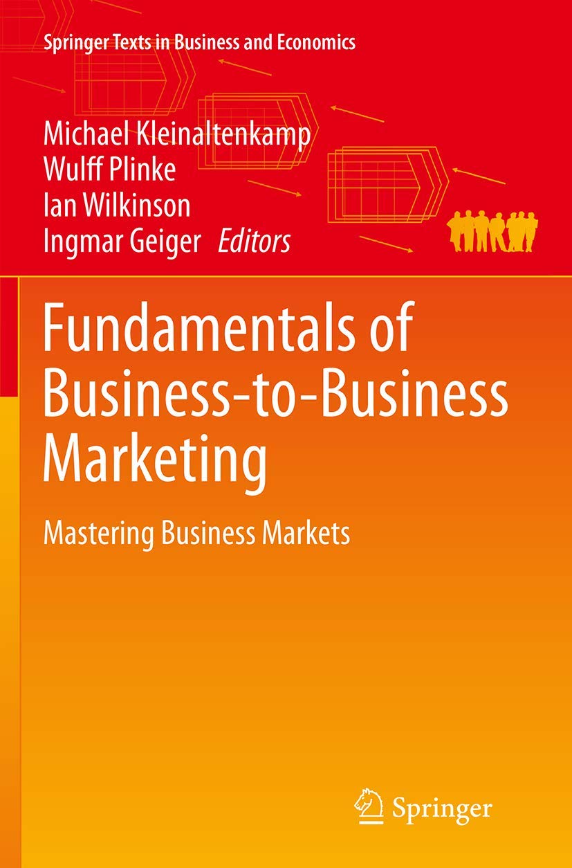 Fundamentals of Business-to-Business Marketing book