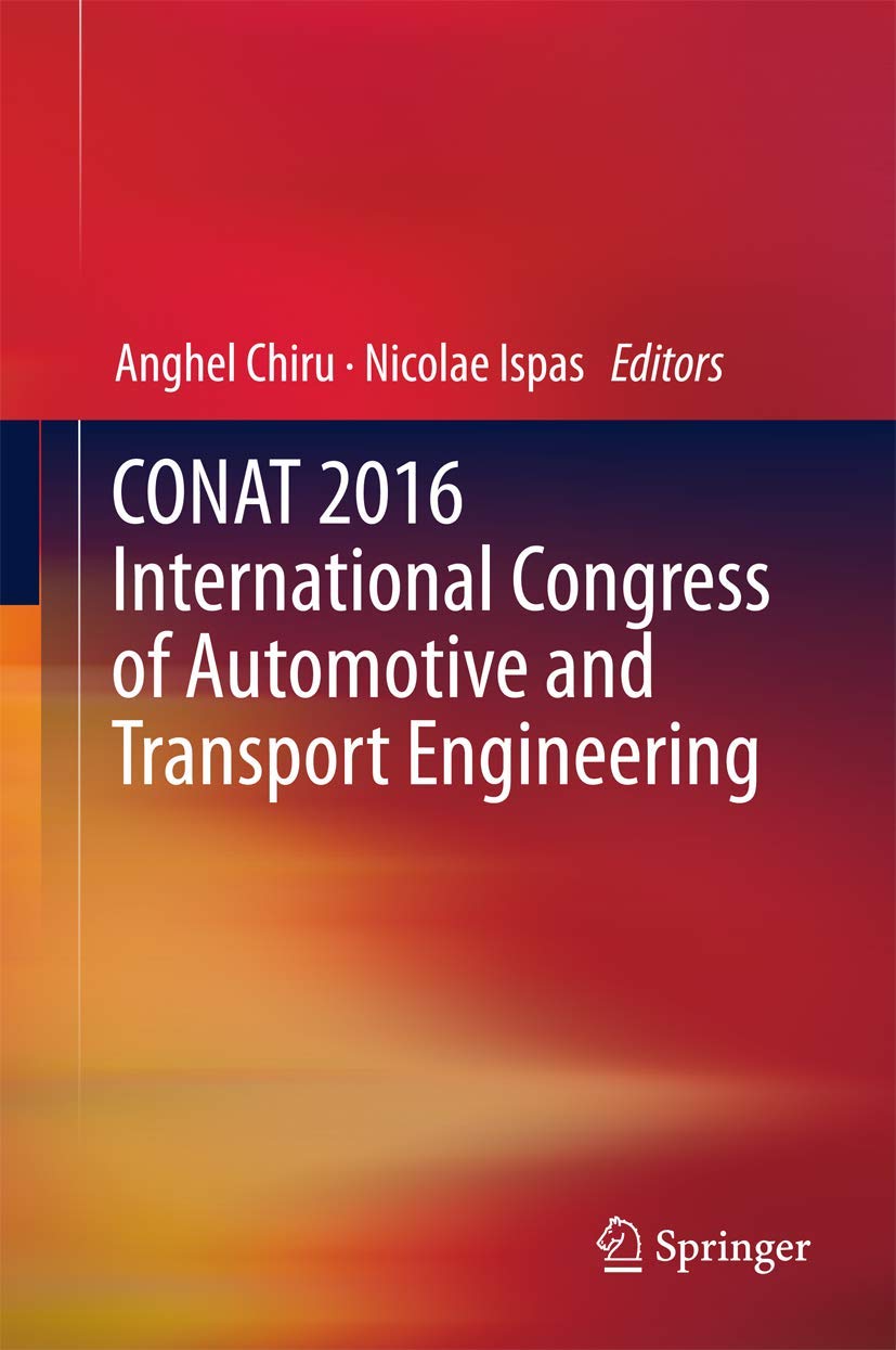 Conat 2016 International Congress of Automotive and Transport Engineering book